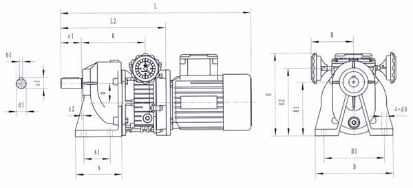 TXF行星錐盤無級變速器