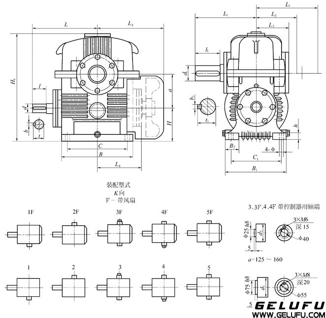 TP型平面包絡(luò)環(huán)面蝸桿減速機