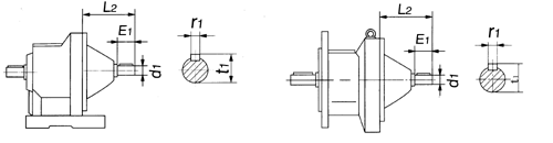 CE二級(jí)斜齒輪減速機(jī)