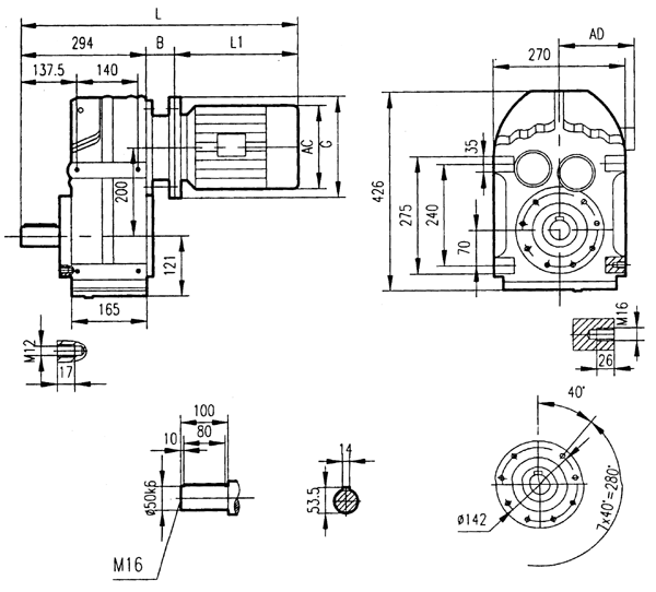 GF77安裝結(jié)構(gòu)尺寸