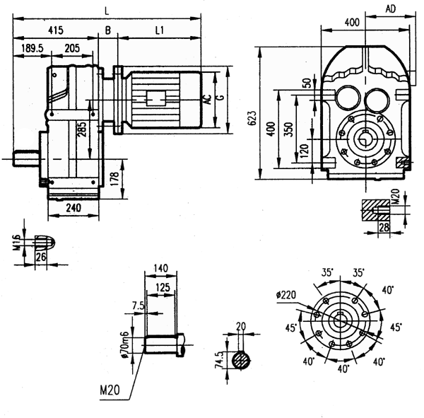 GF97安裝結(jié)構(gòu)尺寸