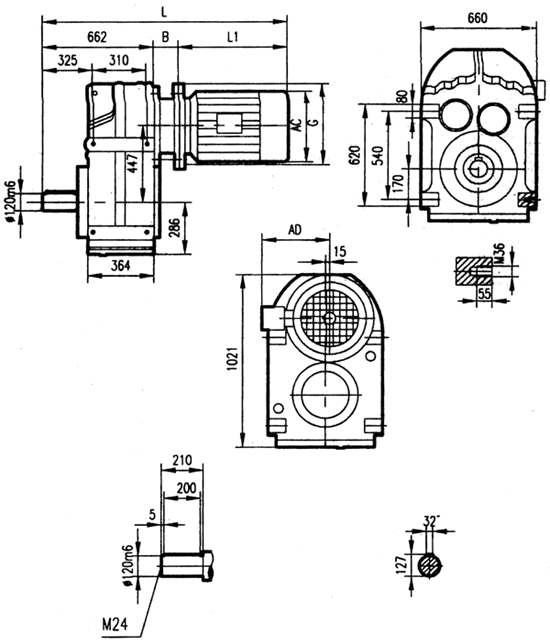 GF157安裝結構尺寸