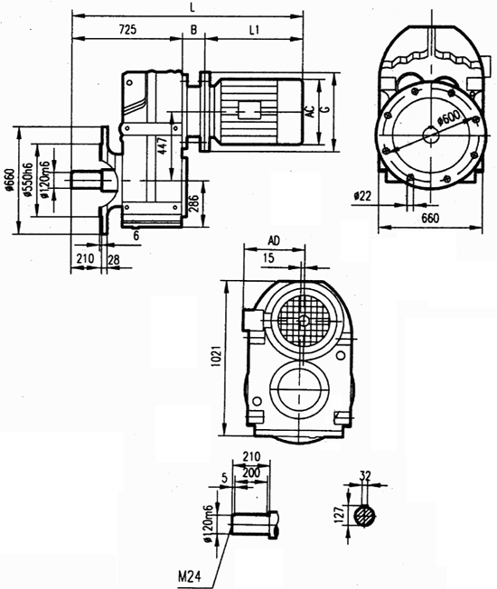 GFF157安裝結構尺寸